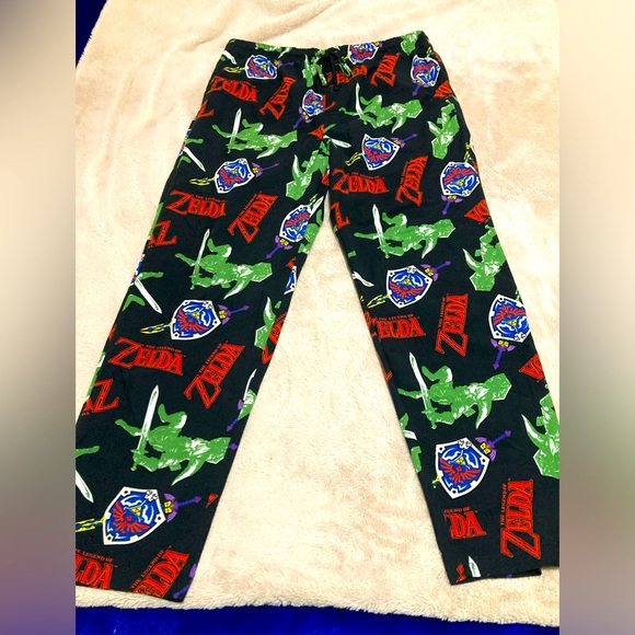 The Legend Of Zelda Other - Men’s large Zelda pj bottoms
